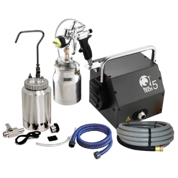 QTech Ultrafinish Pro 5 HVLP Spray Kit with Suction