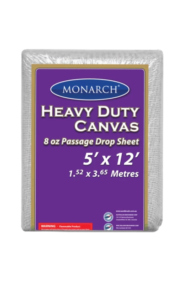 Monarch Heavy Duty Canvas 8oz Drop Sheets