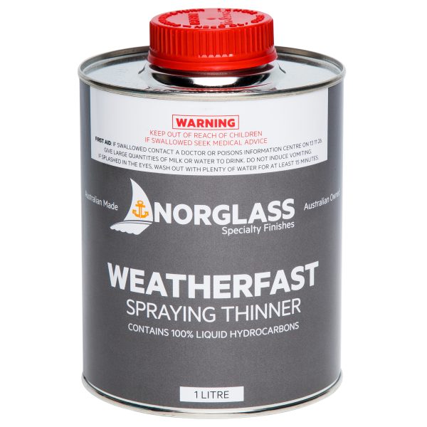 Norglass Weatherfast Spraying Thinners - 1L