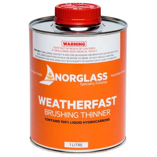 Norglass Weatherfast Brushing Thinners - 1L