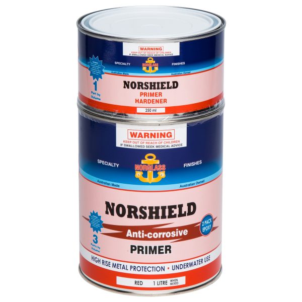 Norglass Norshield Anti-Corrosive Primer Kit - Red