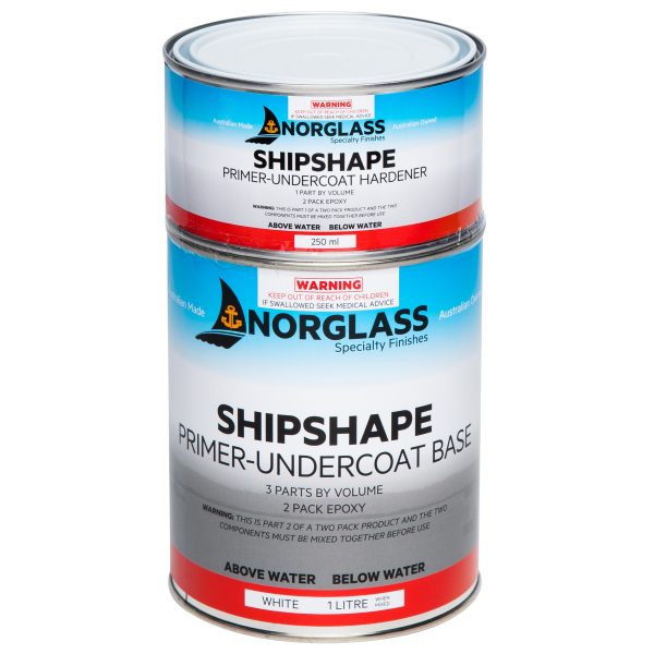 Norglass Shipshape Primer Undercoat - Grey or White