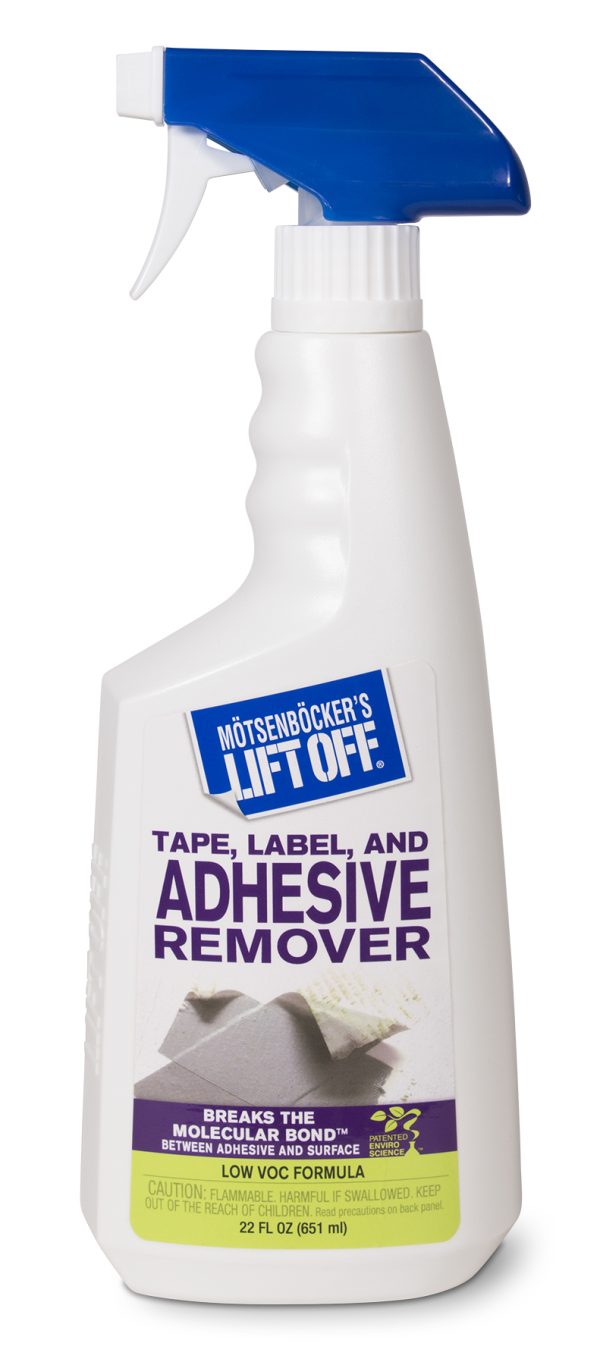 Mötsenböcker’s Lift Off® Tape, Label, and Adhesive Remover