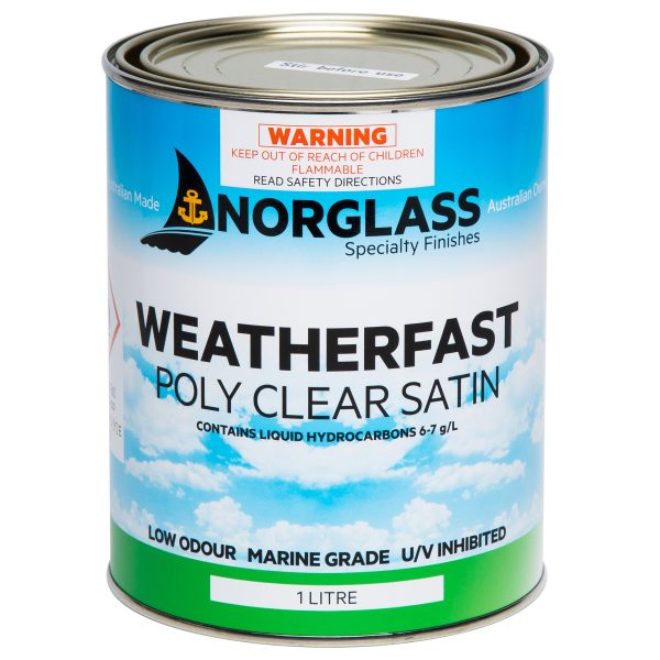 Norglass Weatherfast Poly Clear Gloss & Satin