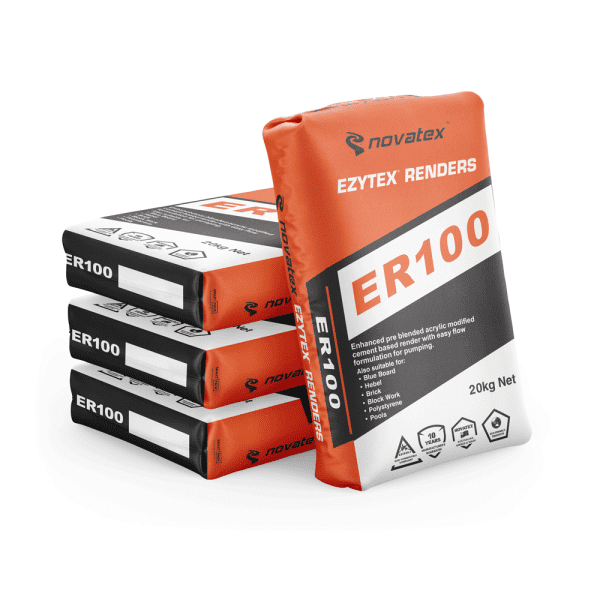 ER100 Novatex Acrylic Fast Cure Polymer Render - 20kg