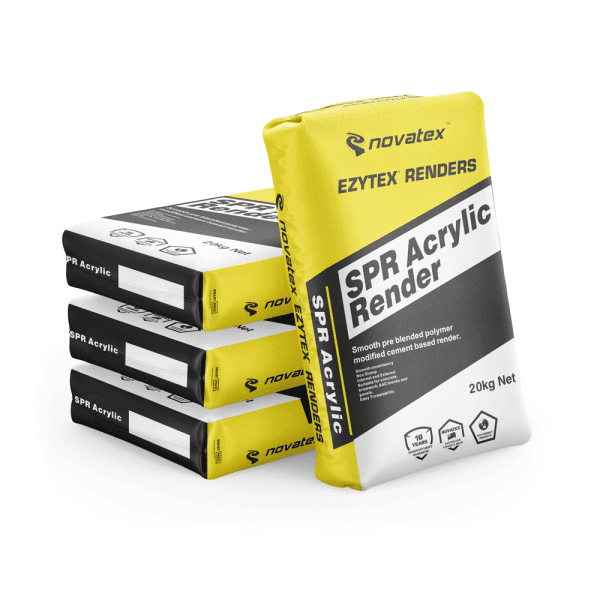 SPR Novatex Acrylic Smooth Polymer Render - 20kg